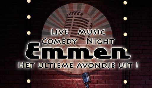 Live Music Comedy Night Emmen - September