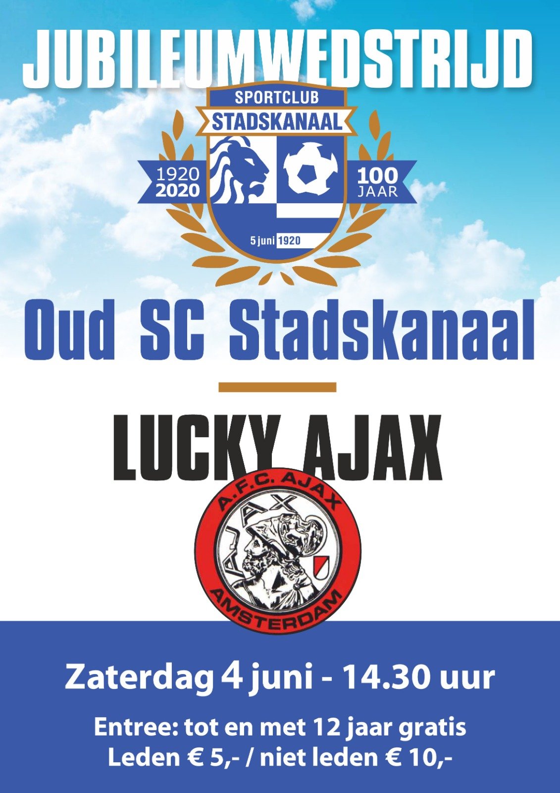 Lucky AJAX- Oud SC Stadskanaal
