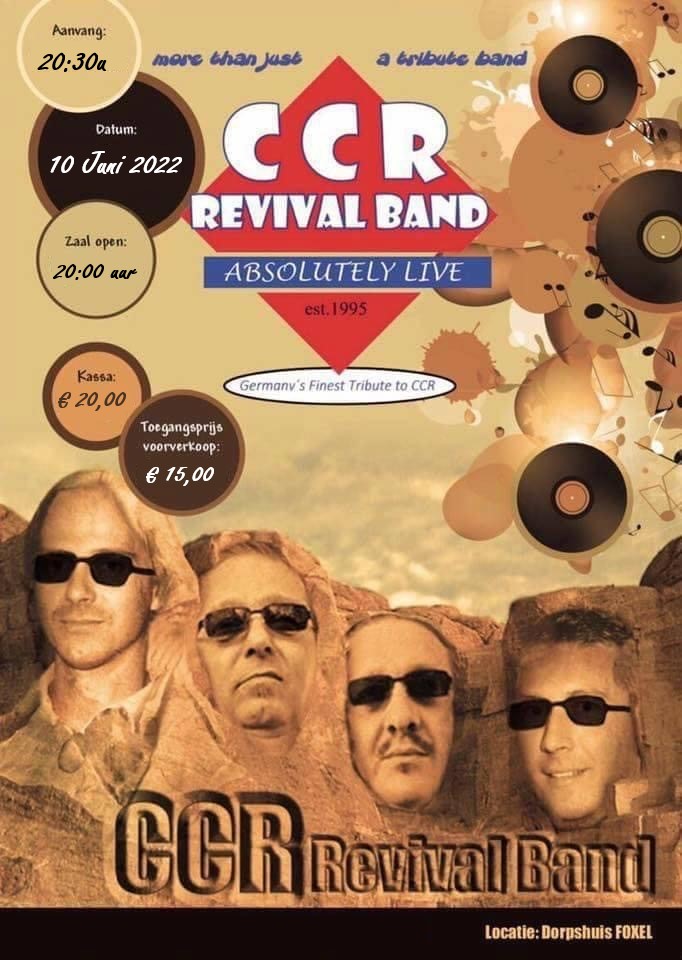 CCR revival band Absolutely live
