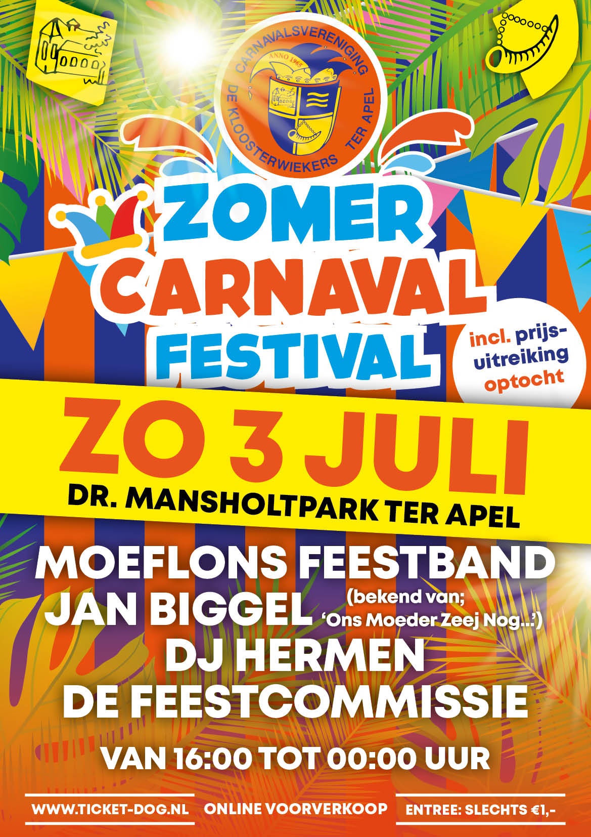 Zomer Carnaval Festival (zondag)