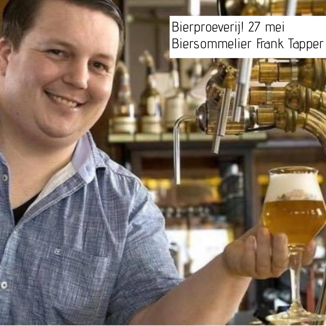Bierproeverij - biersommelier Frank Tapper