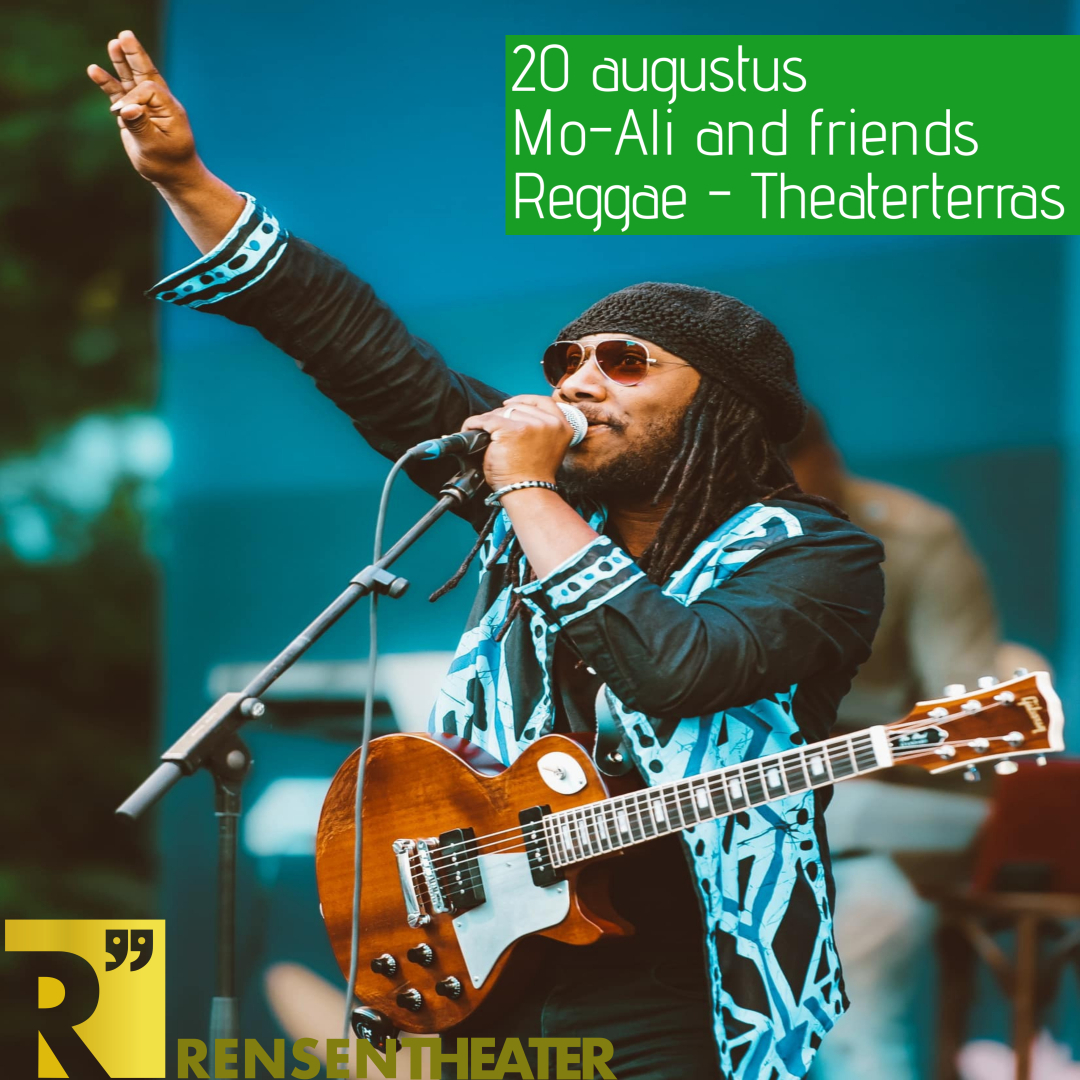 Mo -Ali & friends / reggae op het theaterterras
