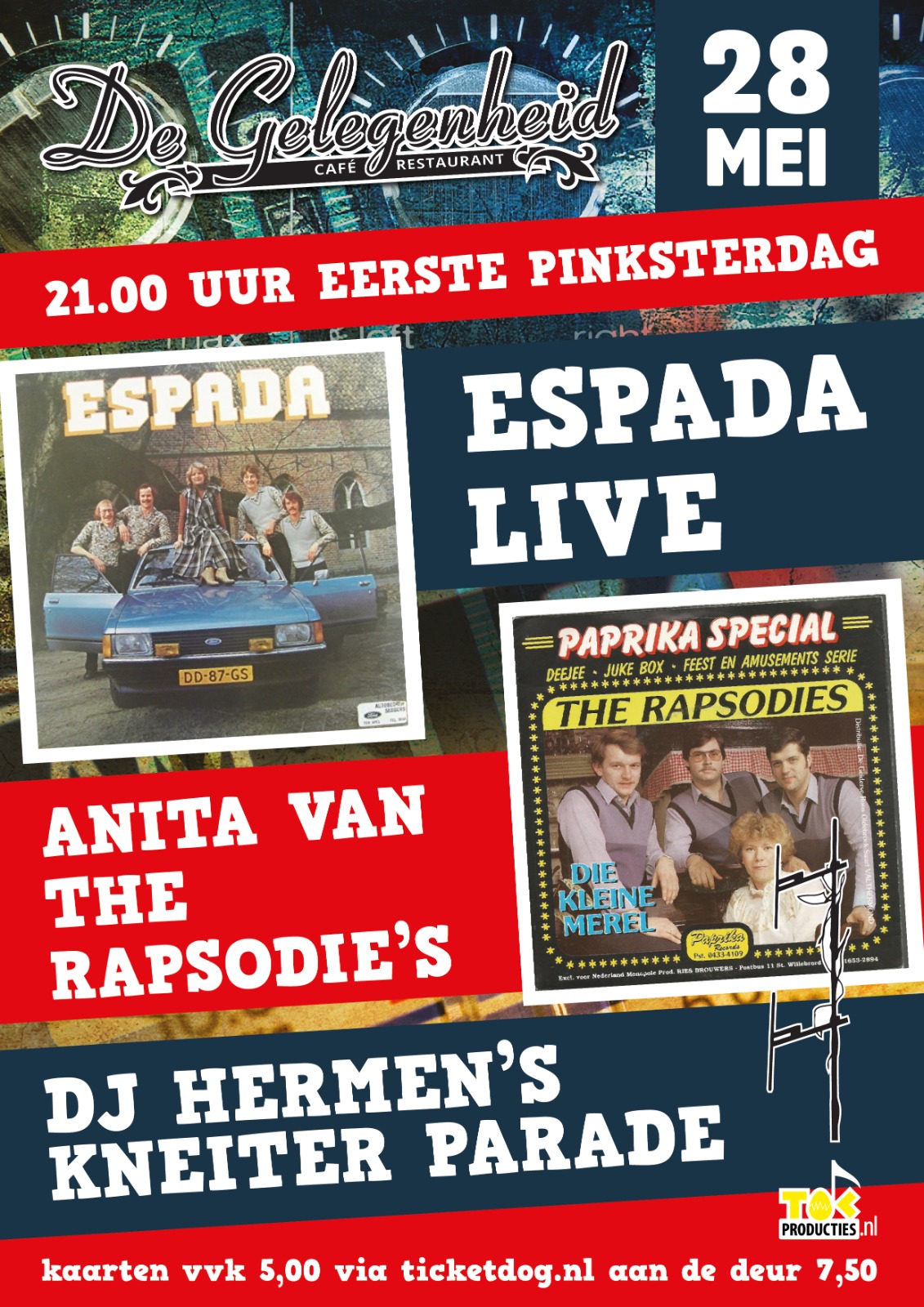 Espada Live, Anita van the Rapsodies en DJ Hermen